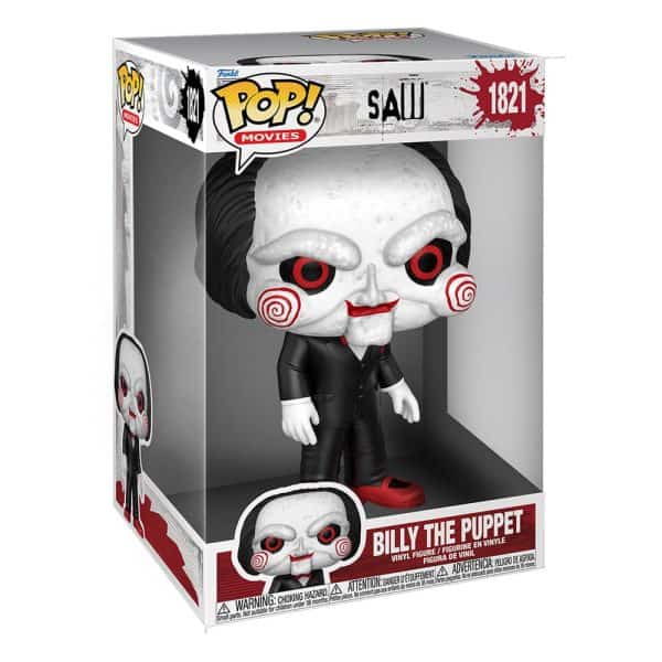Saw Super Sized Jumbo POP! Movies Vinyl Figure Billy the Puppet 25 cm - Afbeelding 2