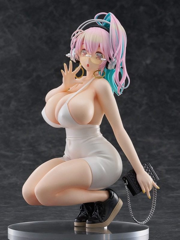 Super Sonico Pop Up Parade PVC Statue Super Sonico: 15th Mini Dress Ver. L Size 20 cm - Afbeelding 7