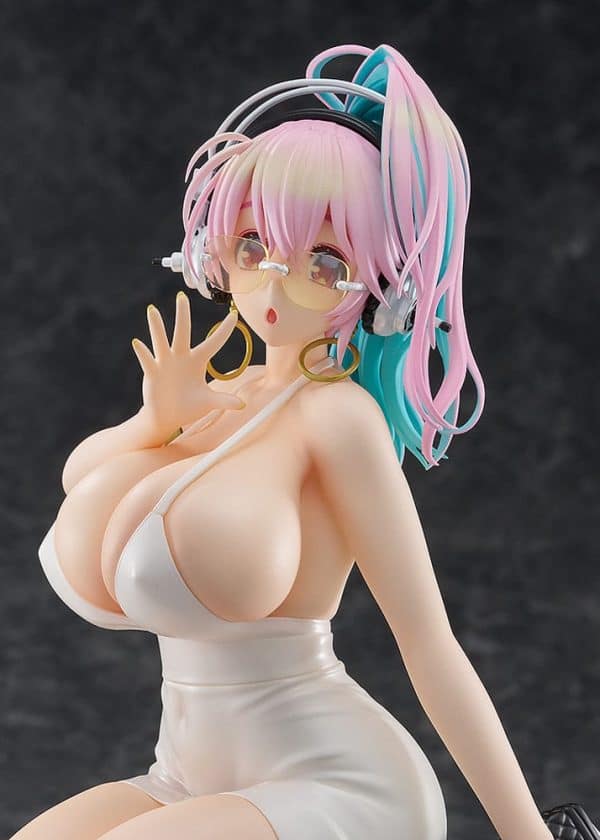 Super Sonico Pop Up Parade PVC Statue Super Sonico: 15th Mini Dress Ver. L Size 20 cm - Afbeelding 9